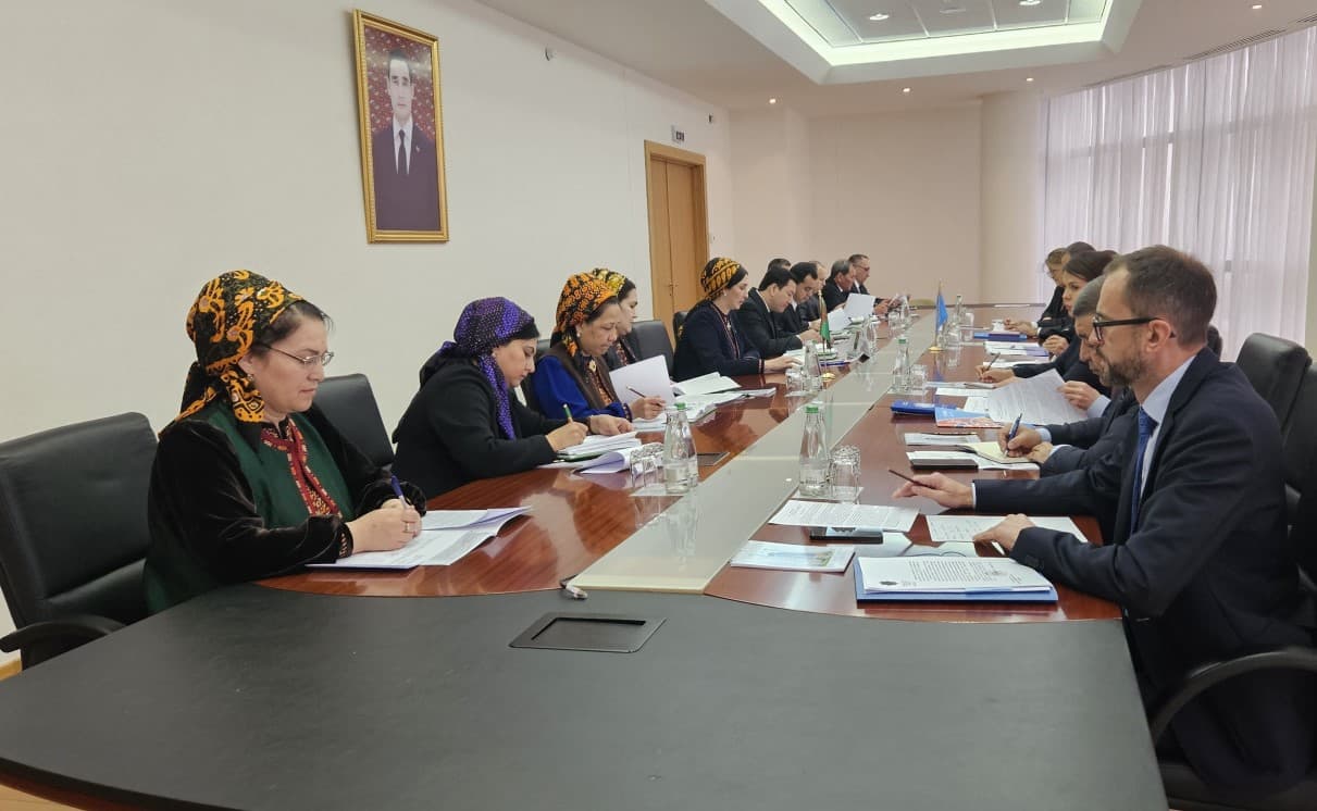 Turkmenistan is consulting with the UN on developing a Program for the Development of Social Services
