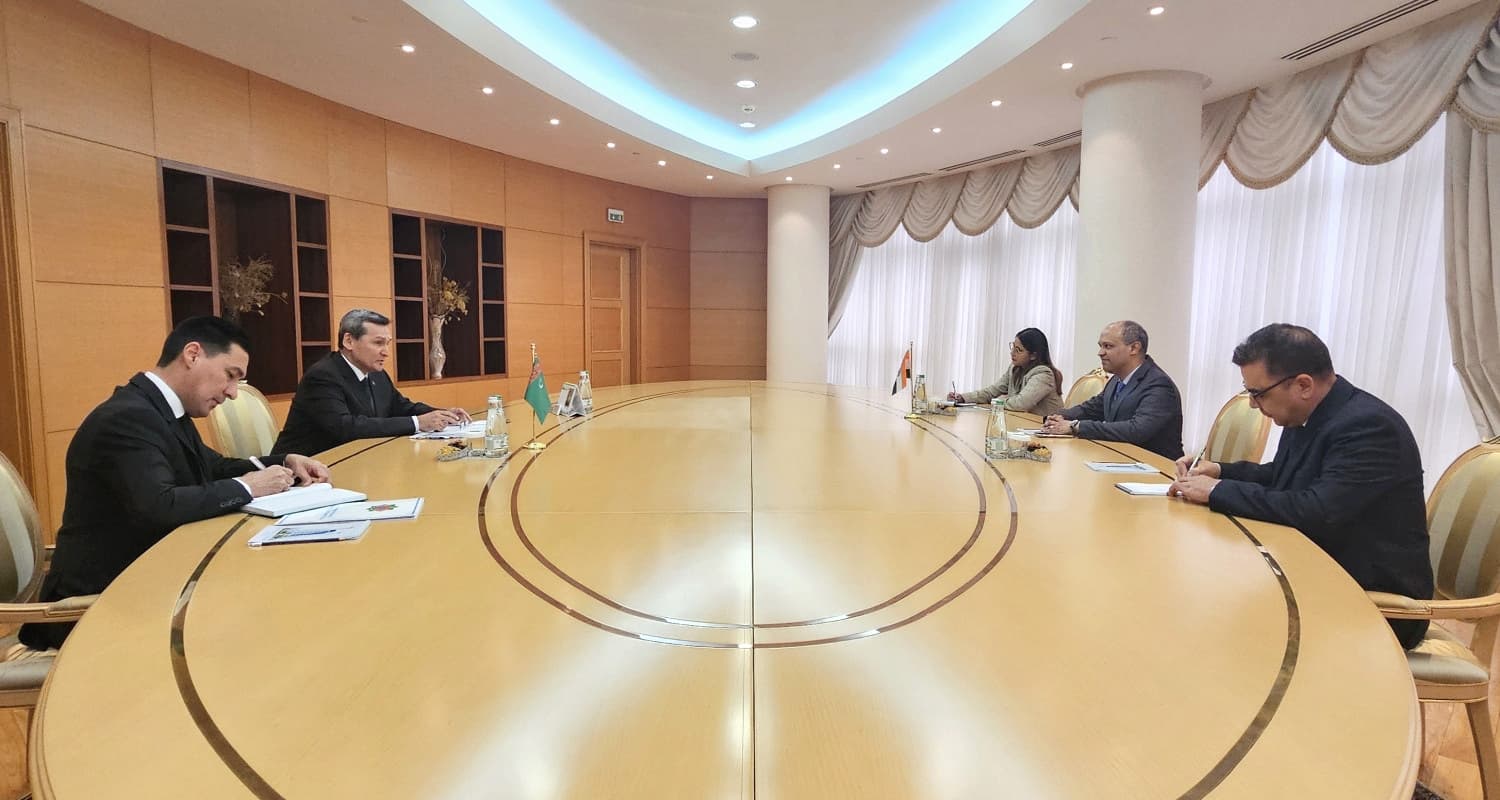 Indian Ambassador to Turkmenistan completes diplomatic mission