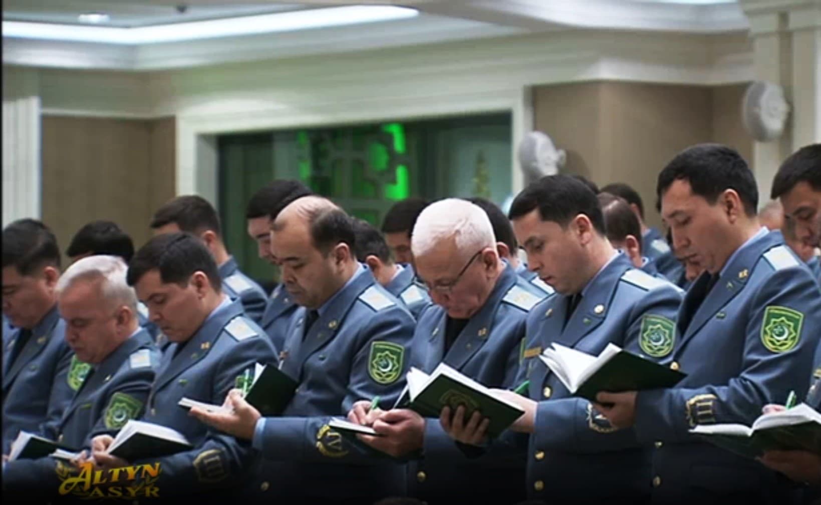 Serdar Berdimuhamedov promoted heads of law enforcement agencies