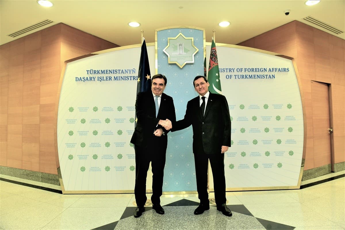 Visit of the delegation of the European Union led by Vice-President of the European Commission, Margaritis Schinas