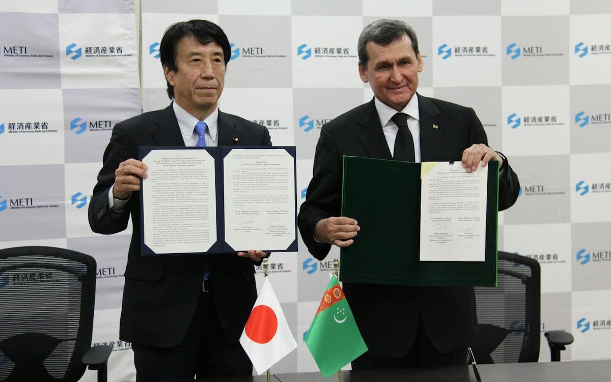 The basis for dialogue on decarbonization has been created: Turkmenistan and Japan signed a memorandum