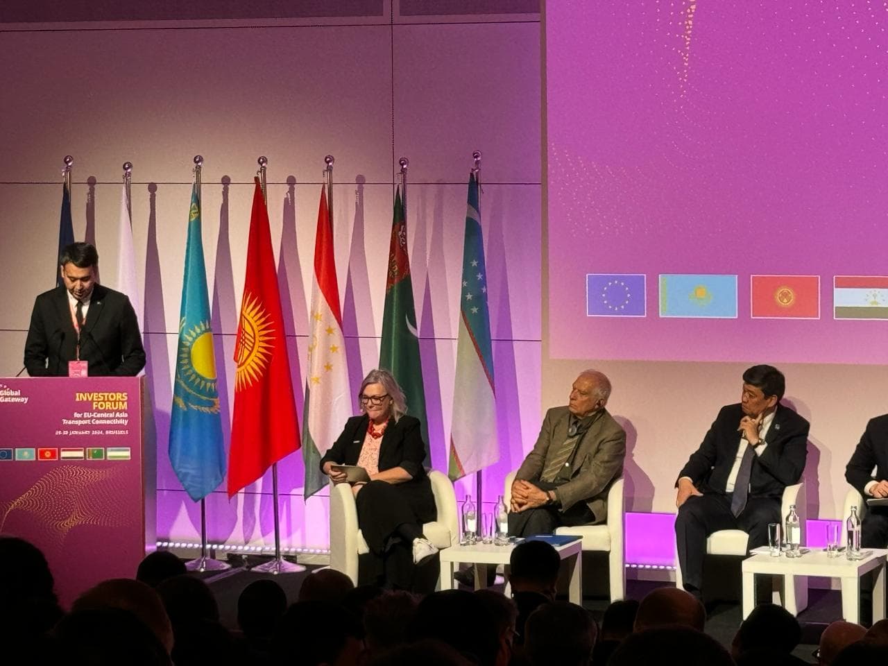 Turkmenistan can become an important transport hub between Europe and Asia