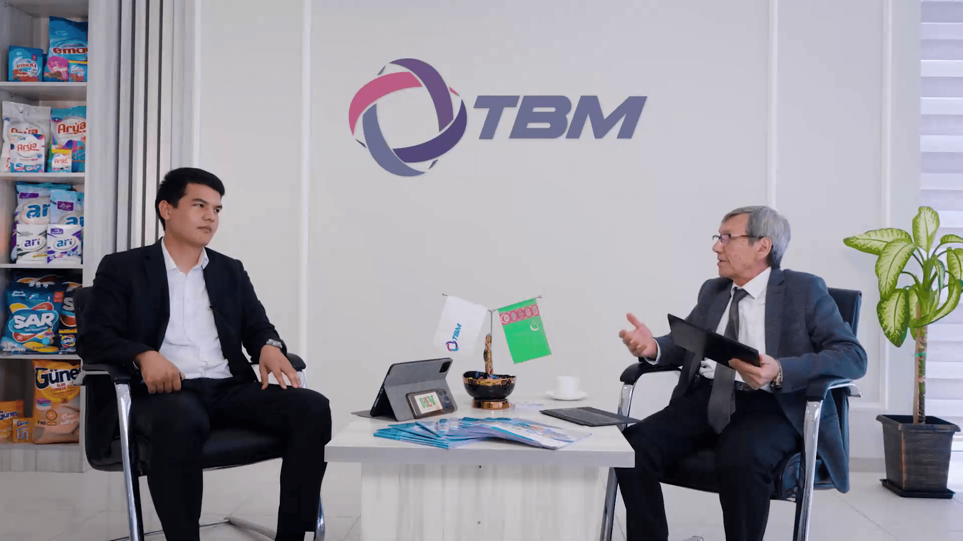 Interview with Mekan Kuliev, a production specialist at the private enterprise "Turkmen Berk-Metal" 