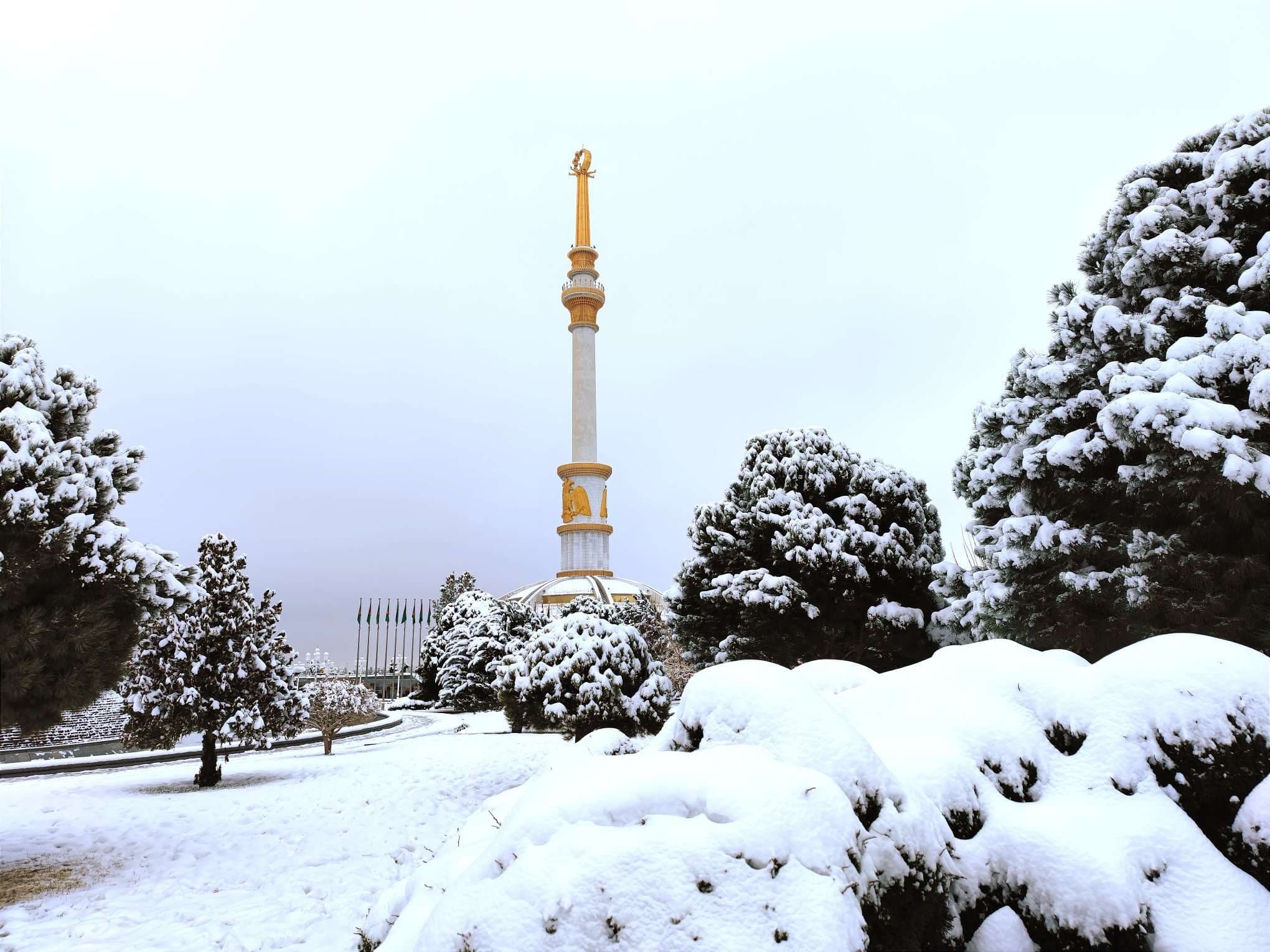 Snowfall expected in several regions of Turkmenistan on Tuesday