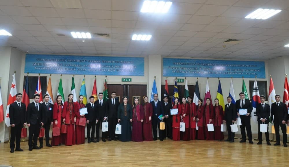 The Institute of International Relations of the MFA of Turkmenistan held a competition in honor of the 33rd anniversary of cooperation with the UN