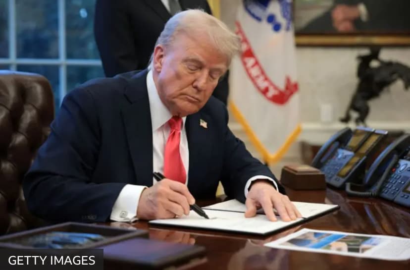 Trump signs executive order recognizing English as official language in the United States