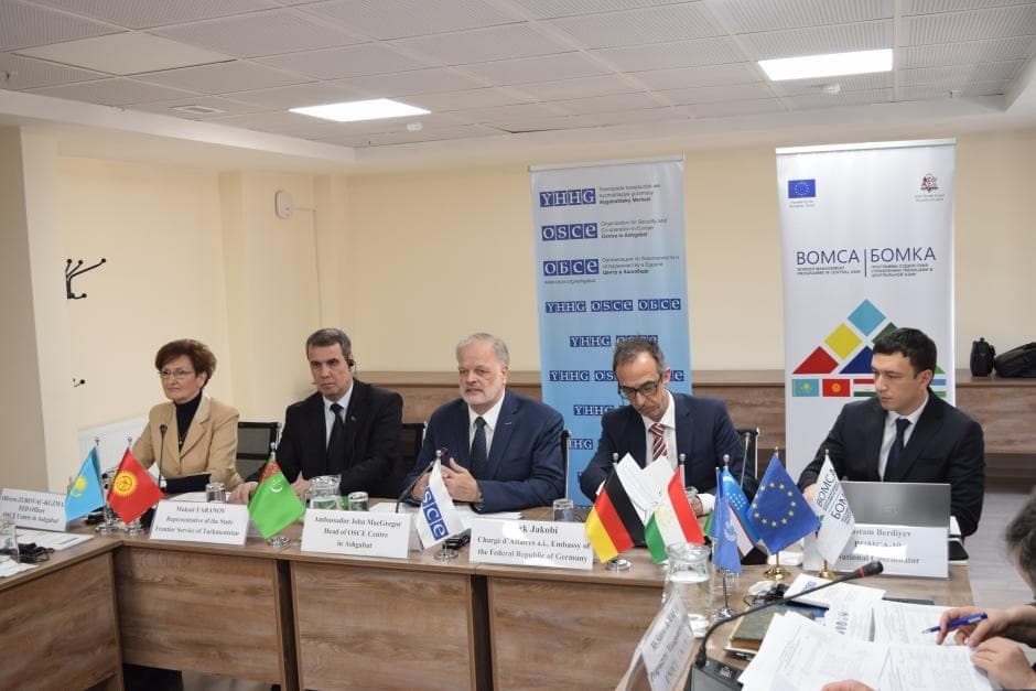 Ashgabat held OSCE regional seminar on Central Asian border management