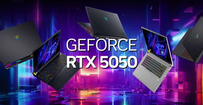 GeForce RTX 5050: Graphics card noticed in Acer laptop specifications