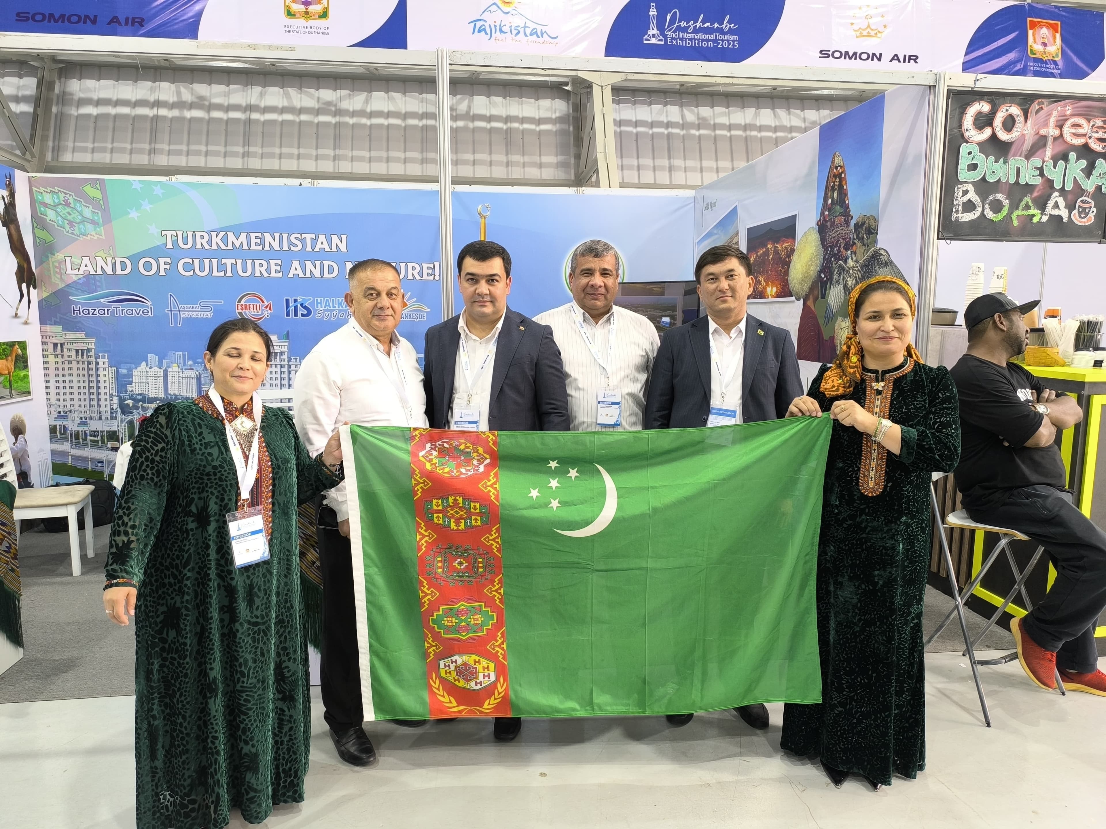 Turkmen travel companies showcase their services at the international tourism exhibition in Dushanbe