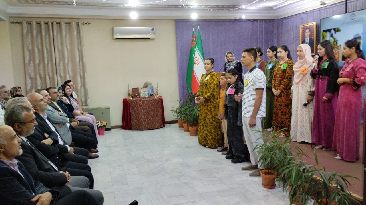 An event dedicated to Hafez Shirazi was held at the Cultural Center of the Embassy of Iran in Ashgabat
