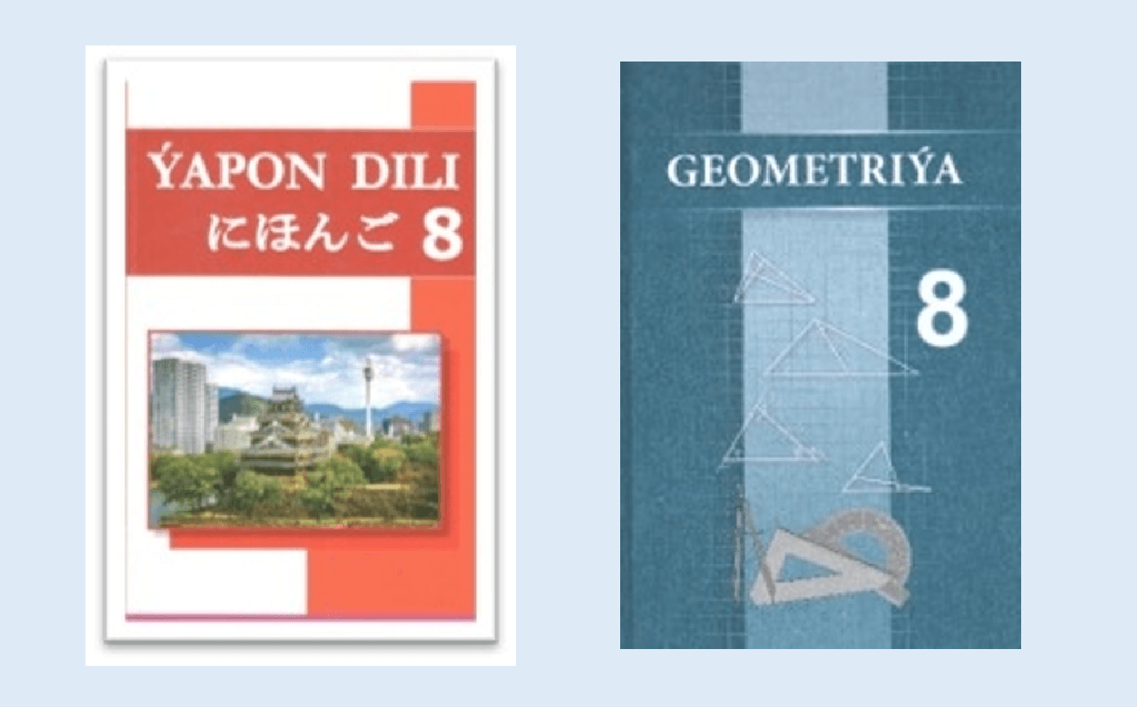New Textbooks on Geometry and Japanese Language Has Been Published for 8th Grade Students in Turkmenistan