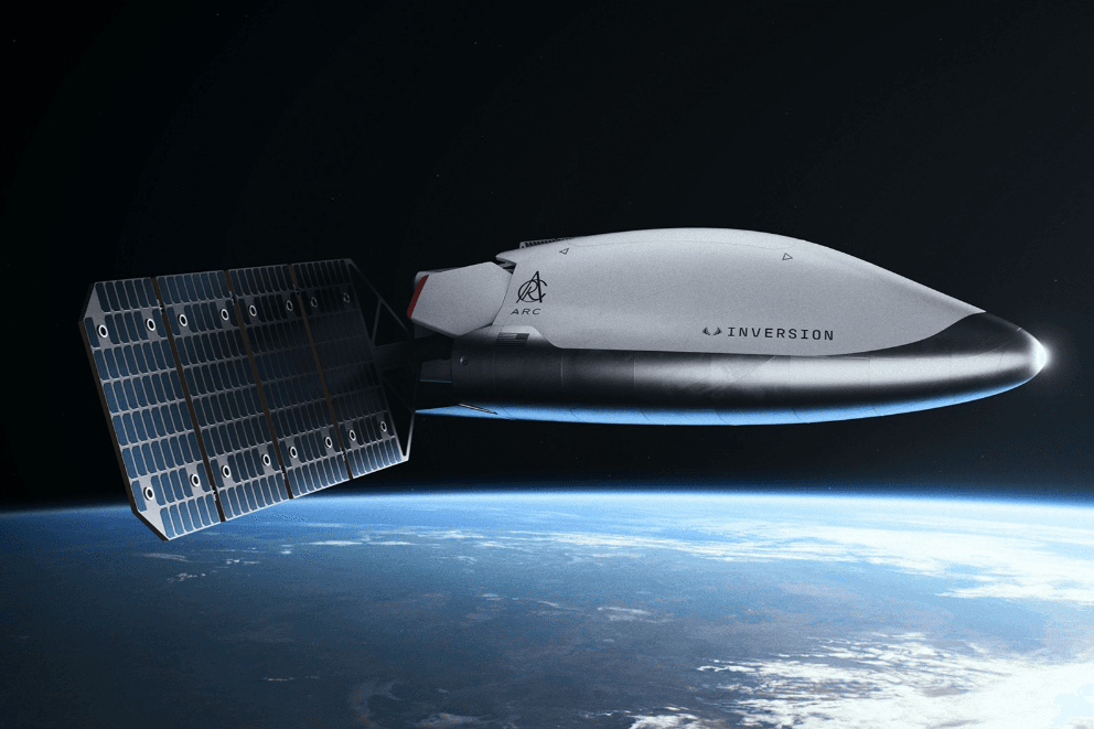 Inversion Presents the Arc Spacecraft for Instant Global Cargo Delivery