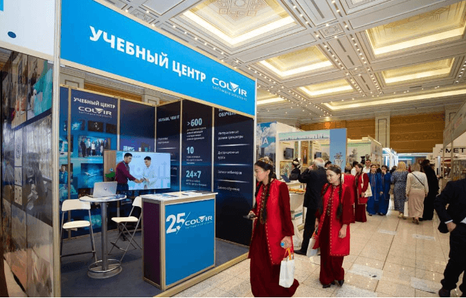 Colvir Software Solutions расширяет образовательное сотрудничество на международной выставке в Ашхабаде