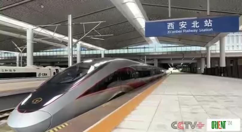 В Китае протяженность высокоскоростных железных дорог превысила 50 000 км