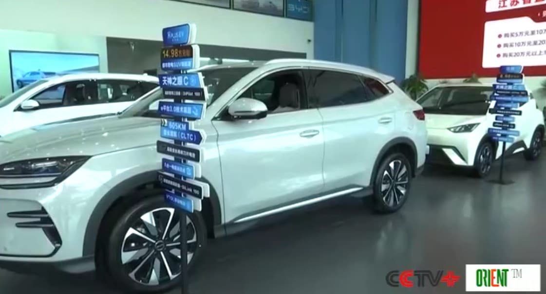 Продажи новых авто по программе обмена на старые машины в КНР превысили 53 млрд юаней