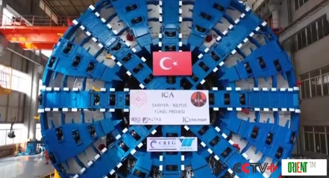 Китайская тоннелепроходческая машина обеспечила прорыв в автодорожном проекте Турции