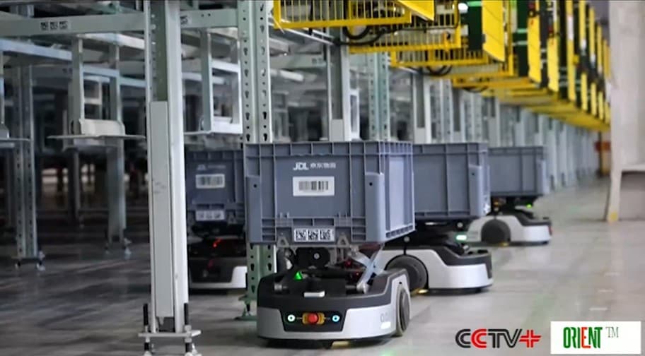 Интеллектуальный логистический хаб Пекина повысил эффективность отправок