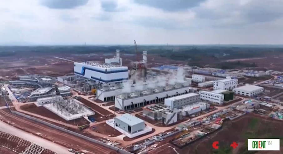 В КНР запустили первую газотурбинную установку класса F мощностью 550 МВт