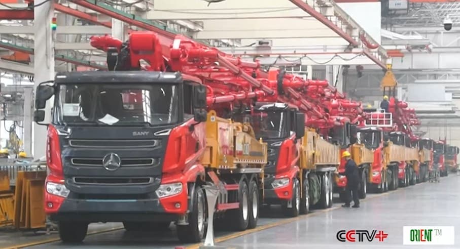 Экспорт строительной техники из КНР в январе–феврале вырос на 33,4 процента