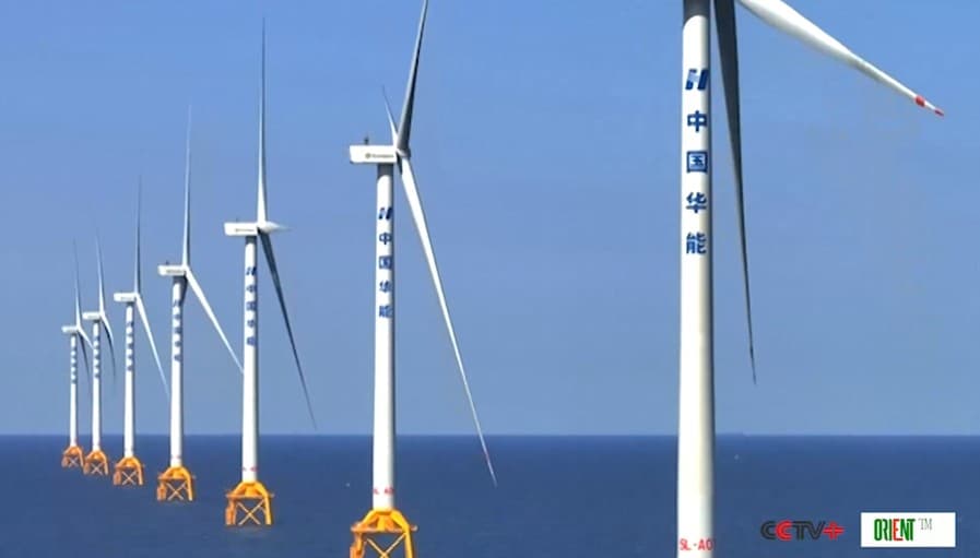 Крупнейшая в Китае морская ветроэлектростанция вышла на полную мощность в 504 МВт