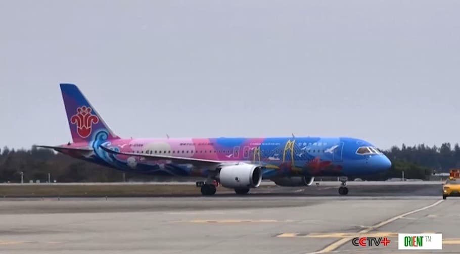 В марте число пассажирских перевозок в гражданской авиации Китая выросло на 12,1%