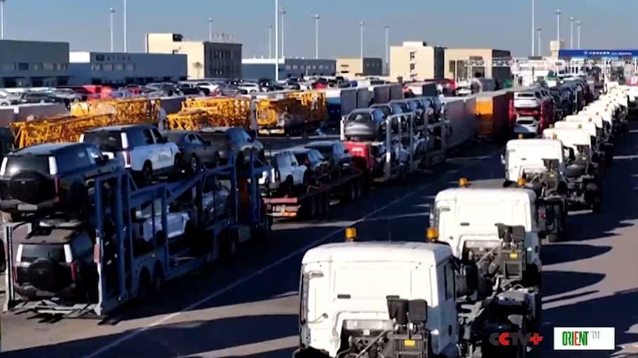 Крупнейший порт Синьцзяна зафиксировал рекордный экспорт 85 000 автомобилей в первом квартале