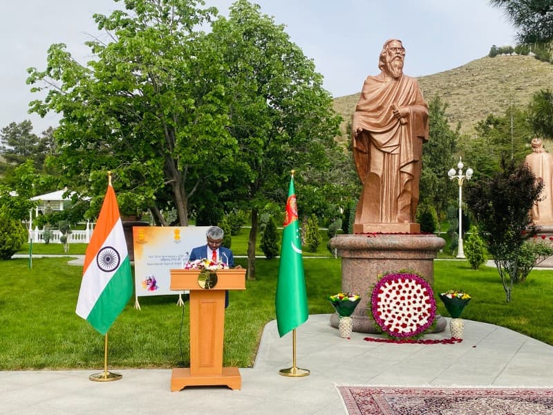 Culture as Diplomacy: Ashgabat Celebrates Indian Poet Rabindranath Tagore's Anniversary