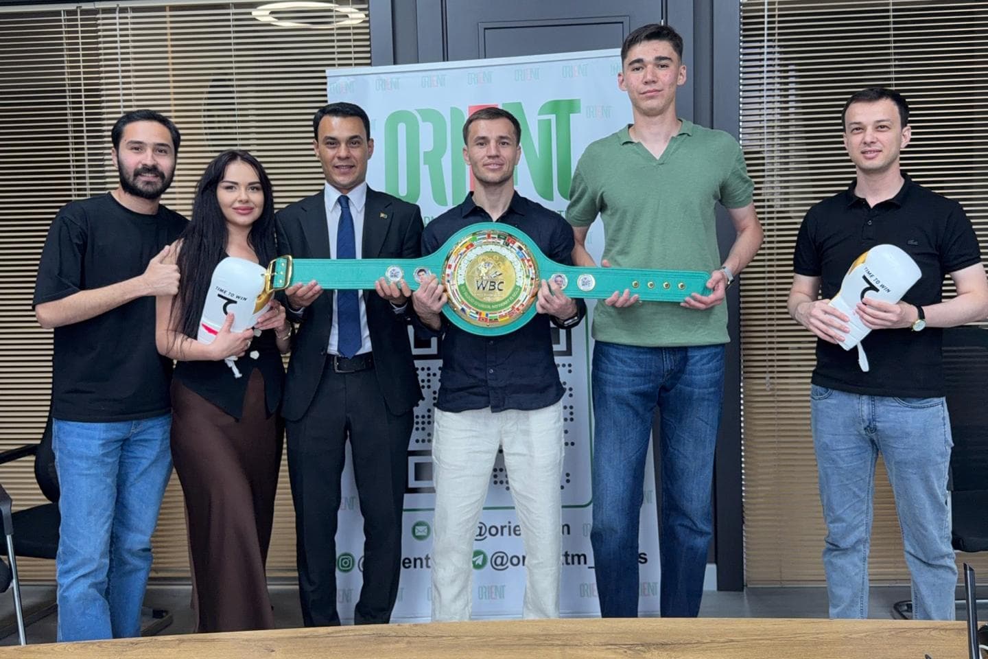 Чемпион WBC Eurasia Хурсанд Иманкулиев — в гостях у ORIENT.