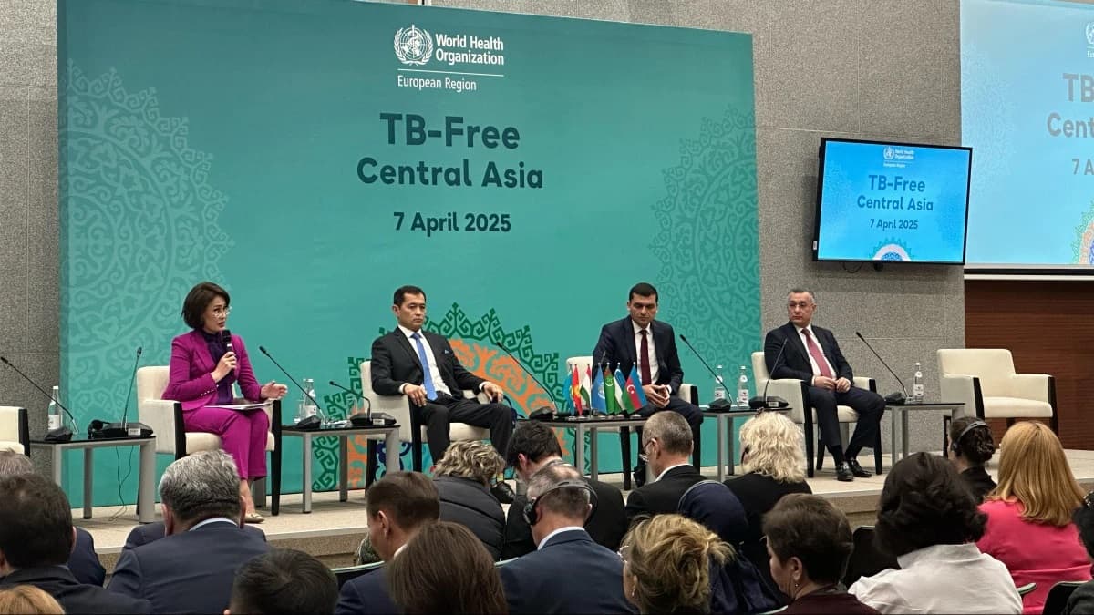 WHO and Central Asian countries launch initiative to end tuberculosis