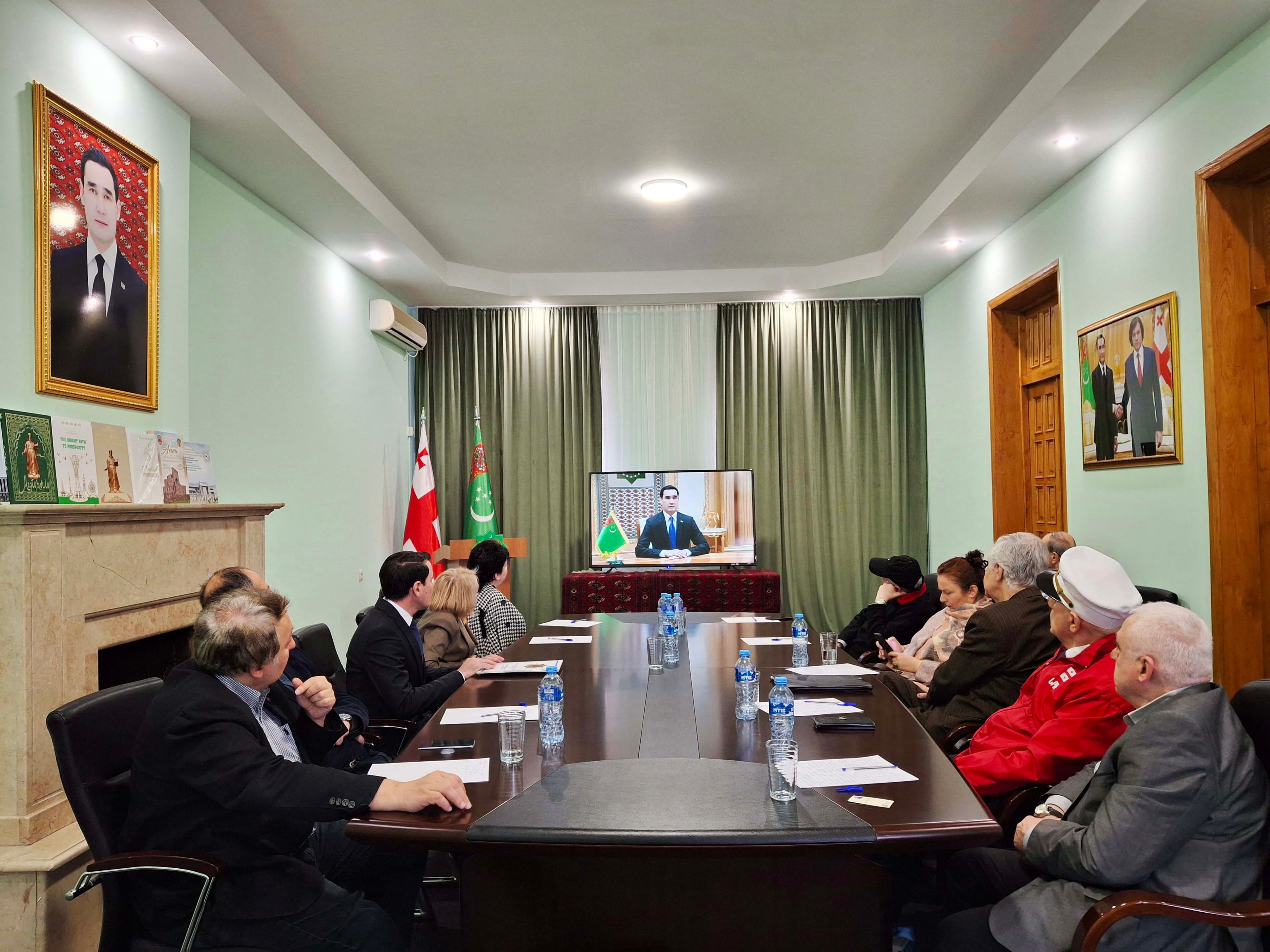 Briefing on International Year of Peace and Trust and the 30th anniversary of Turkmenistan's neutrality was held in Tbilisi