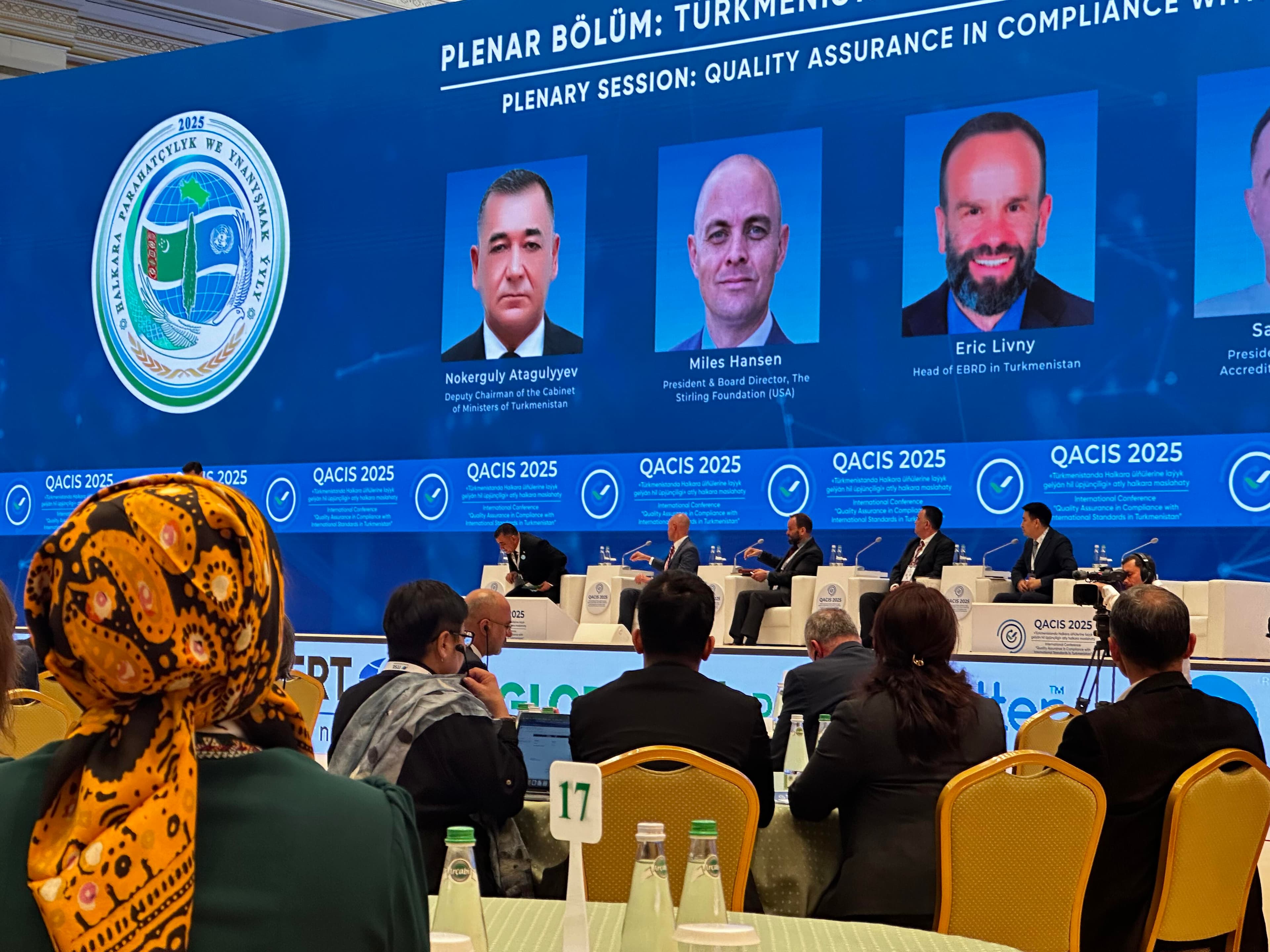 Deputy Prime Minister Atagulyev outlined the types of international standards relevant for Turkmenistan