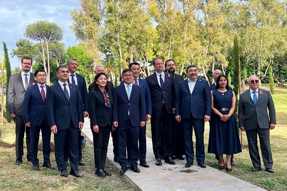 Ambassador of Turkmenistan participated in the opening of the Alley of Remembrance in Rome