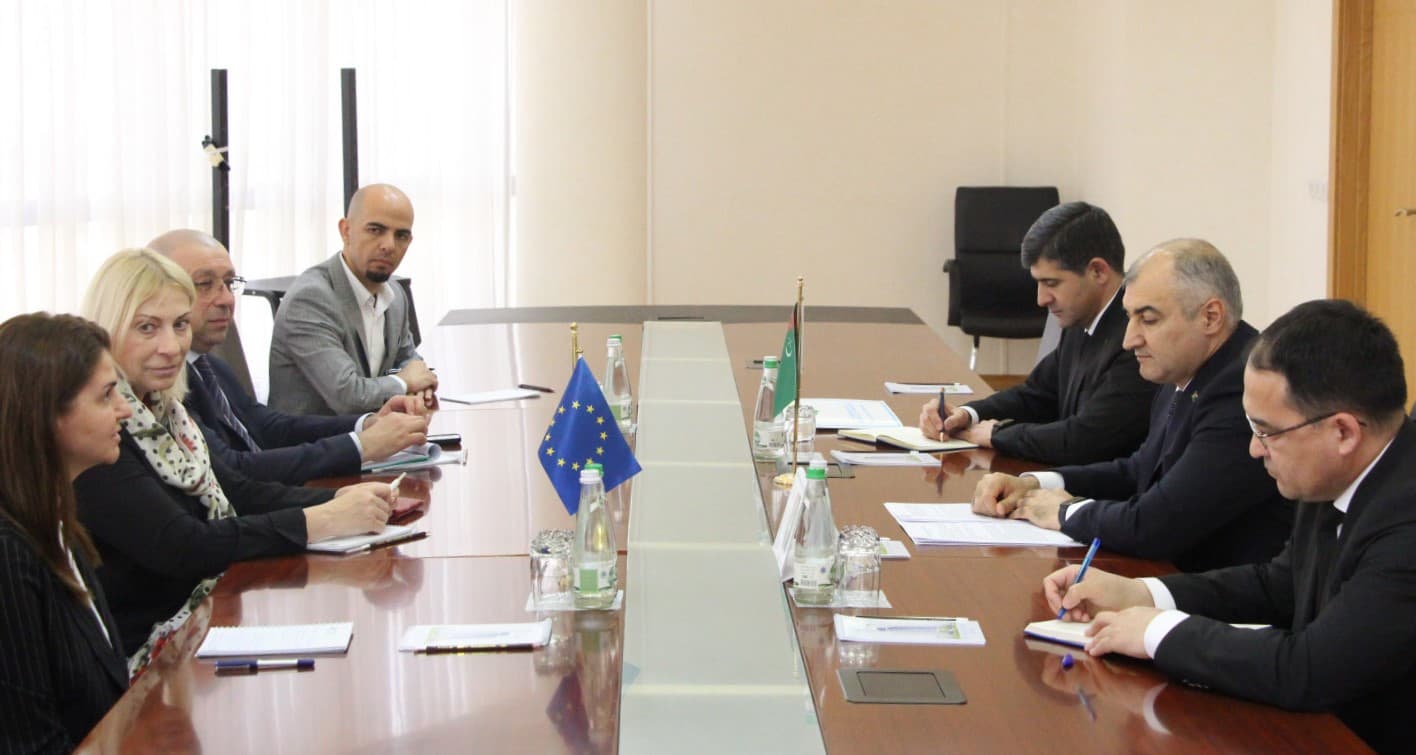 Turkmenistan and the EU discussed security issues in Ashgabat