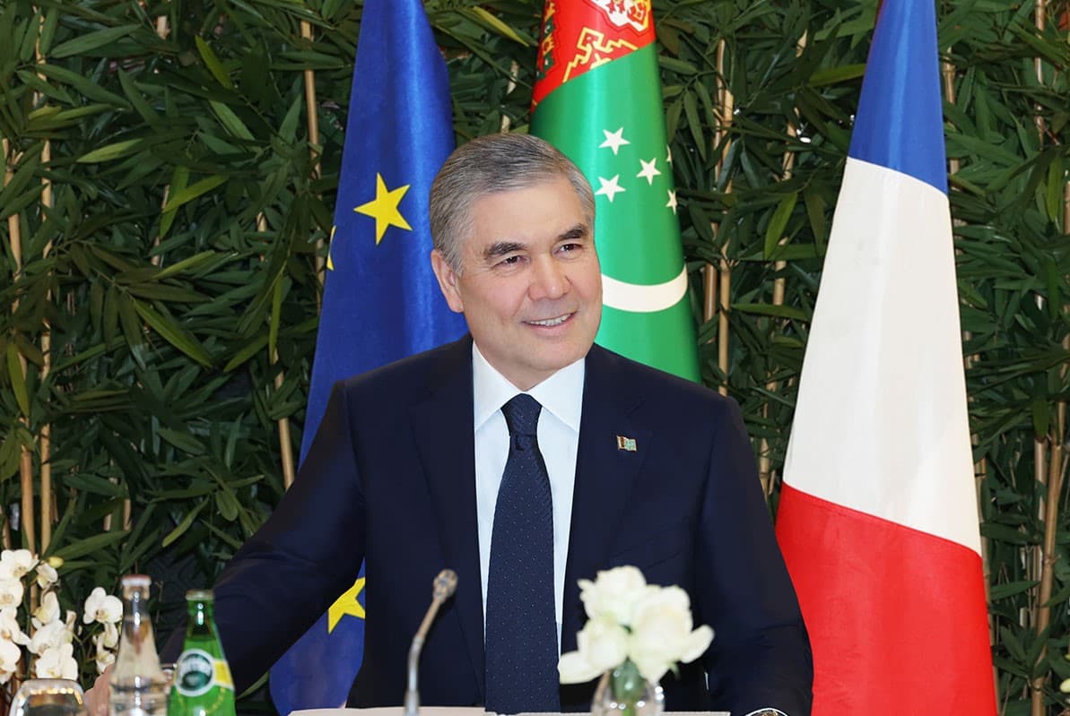 Main topics of the speech of the head of the Halk Maslahaty of Turkmenistan at the economic forum in Paris