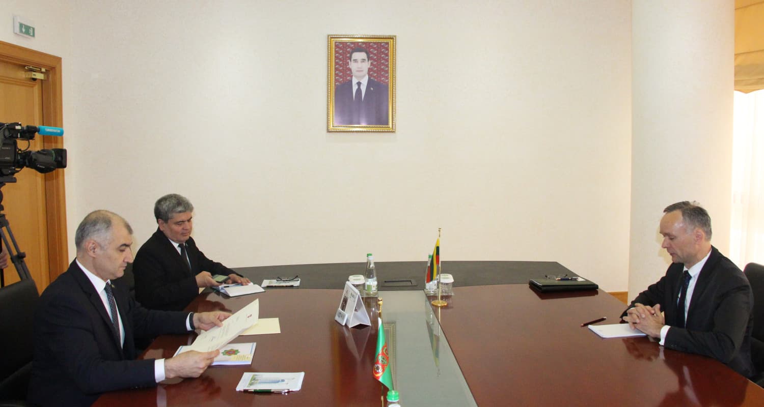 New Ambassador of Lithuania arrived in Ashgabat to take up his post
