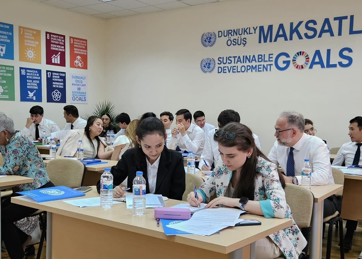 Central Asia’s Future Diplomats Trained in UN-Facilitated Regional Program in Ashgabat