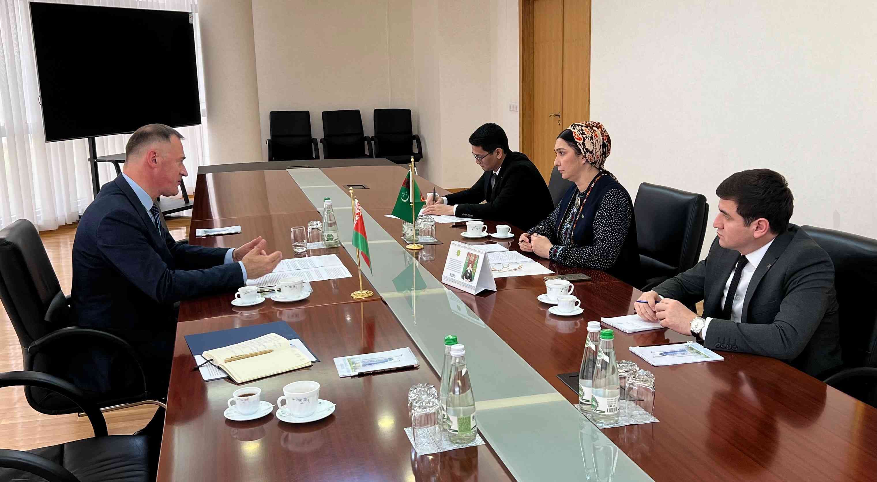 Diplomats of Belarus and Turkmenistan discussed joint events in the humanitarian sphere