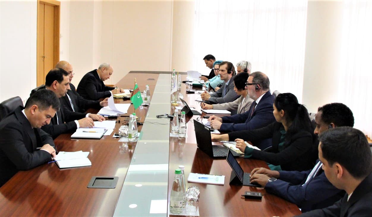 Ashgabat and the IMF synchronized watches on economic issues