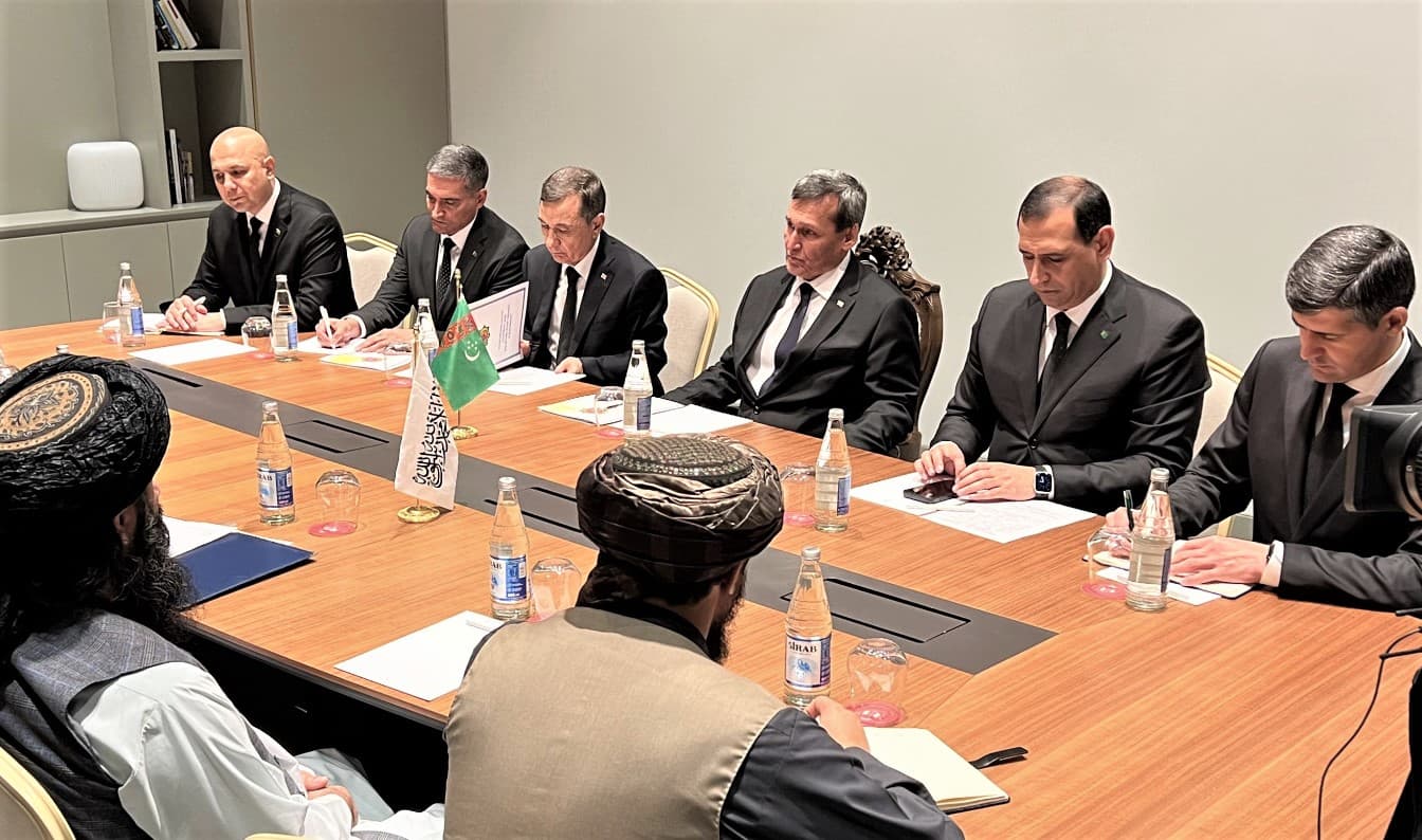 Meredov and Baradar discussed TAPI and TAP in the context of Turkmen-Afghan cooperation