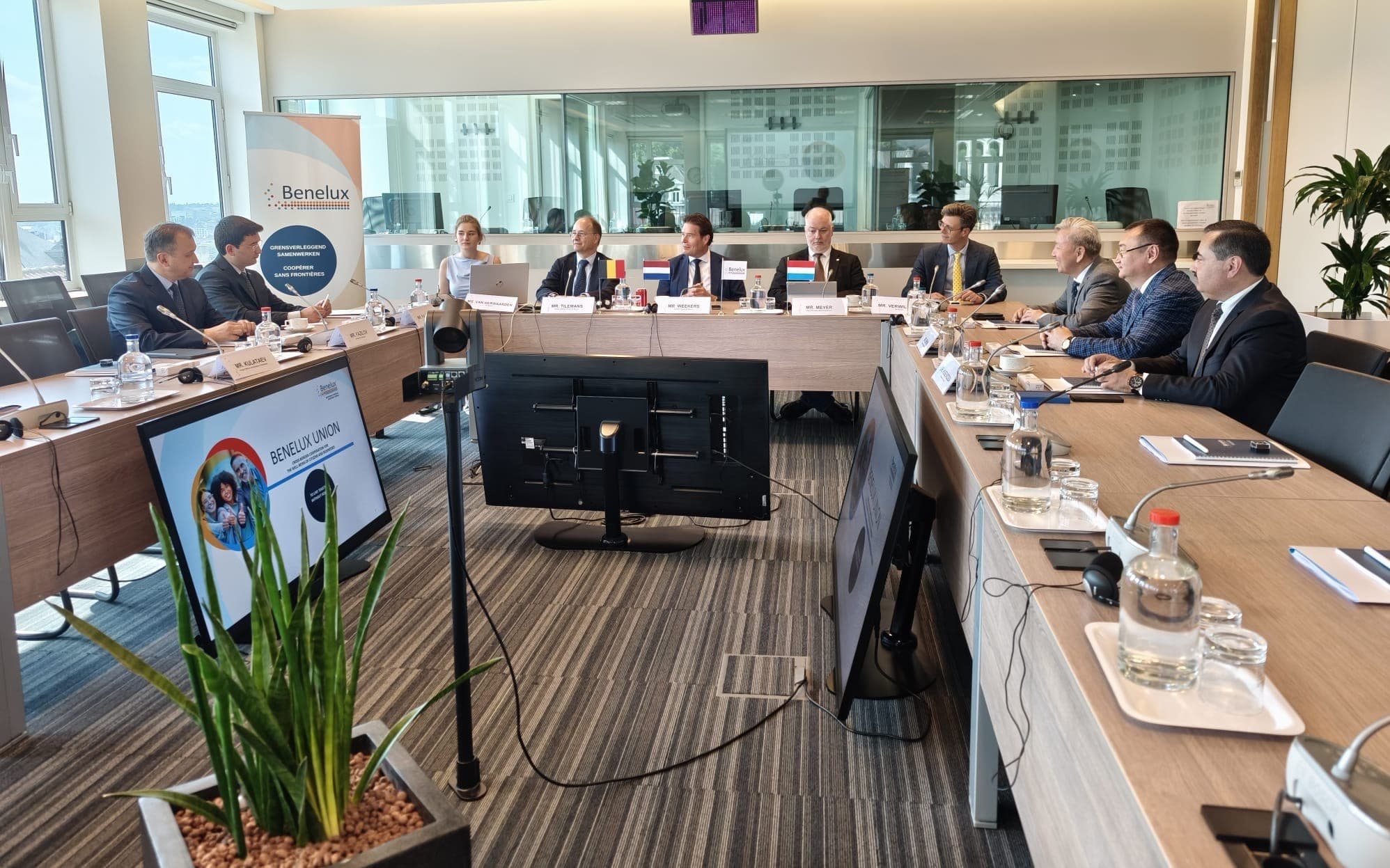 Brussels Held a Meeting of Central Asian Ambassadors with Benelux Leadership
