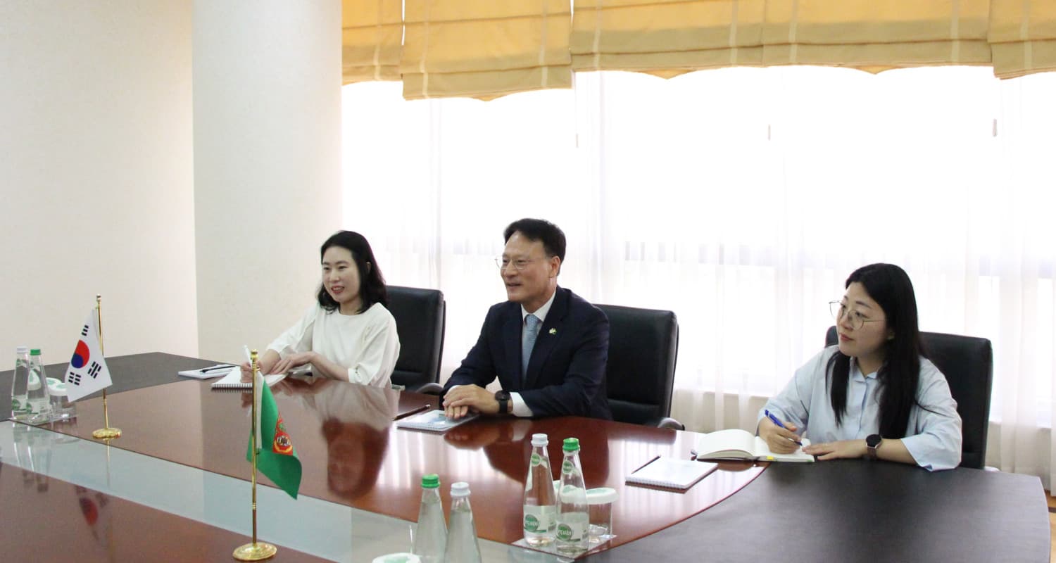 Ambassador of the Republic of Korea Completes His Mission in Turkmenistan