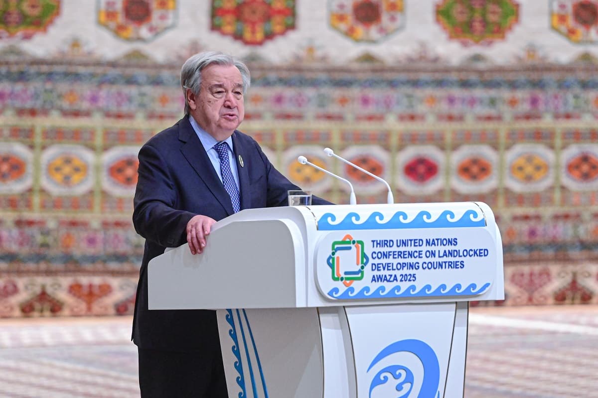 UN chief praises Turkmenistan's contribution to global development
