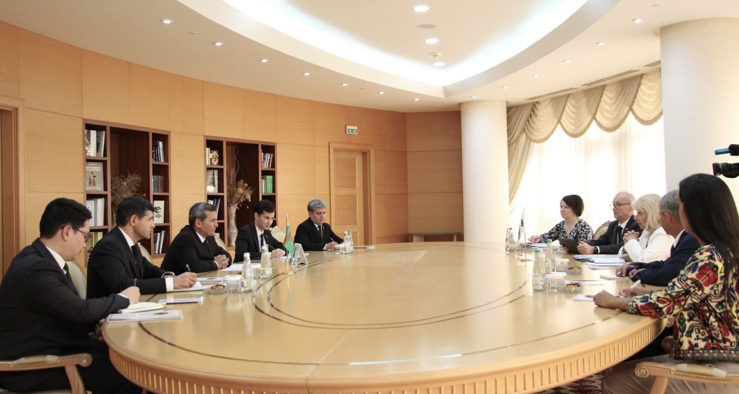 The Foreign Ministry of Turkmenistan held a meeting with the Special Representative of Finland to the OSCE