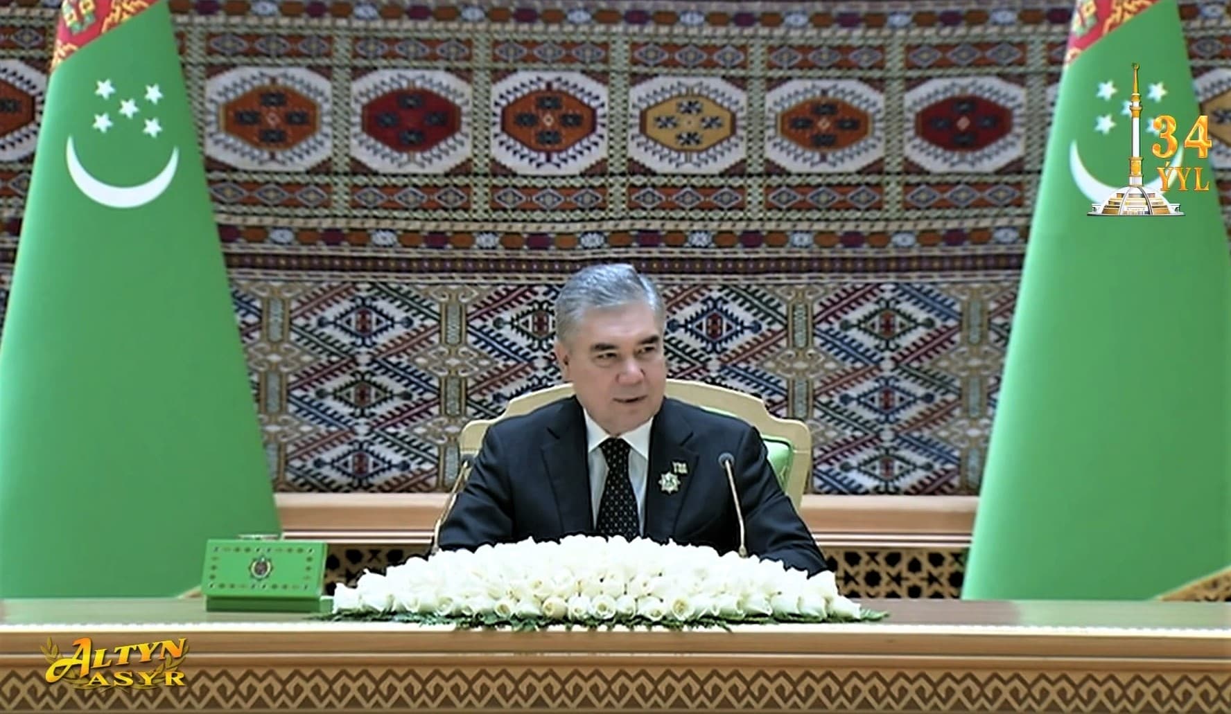 Гурбангулы Бердымухамедов: «Счастье начинается с любви к Родине»