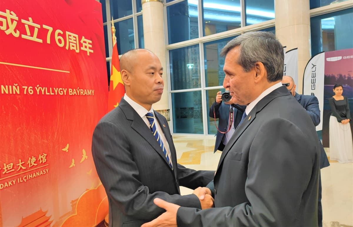 Strategic partnership is not a term, but the essence of the content: Ashgabat celebrated the 76th anniversary of the People's Republic of China