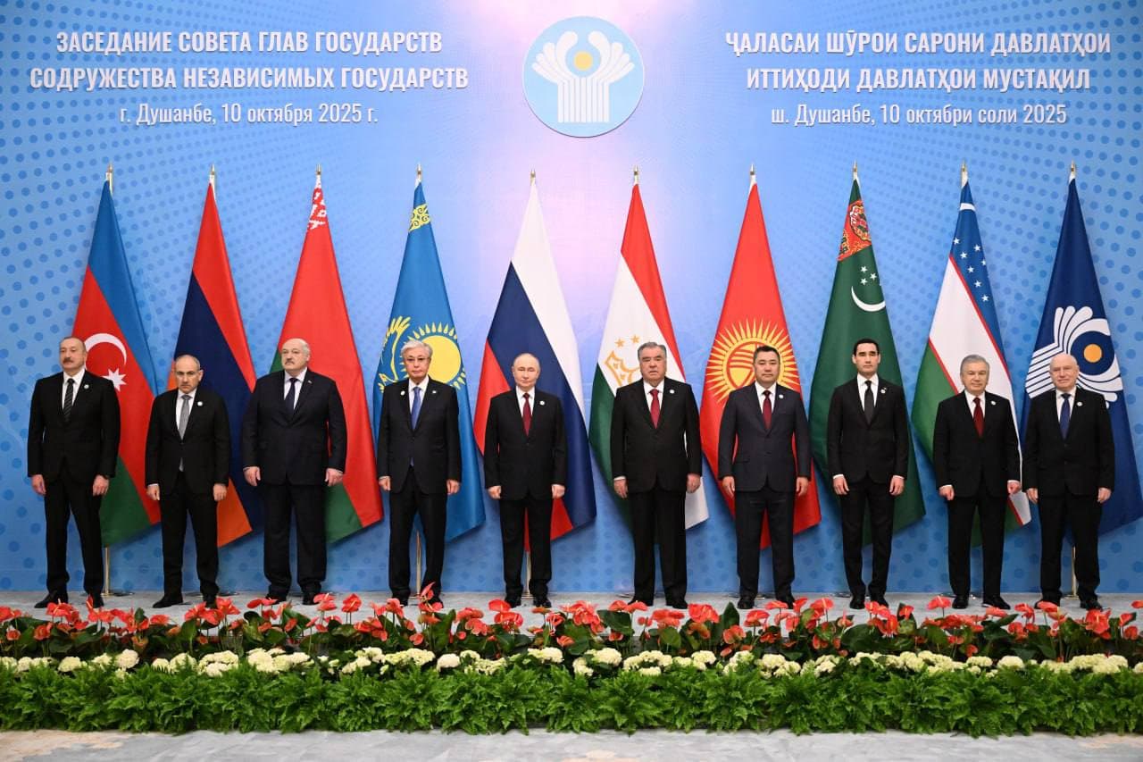 Turkmenistan to Chair the CIS in 2026: Results of the Council of Heads of State in Dushanbe