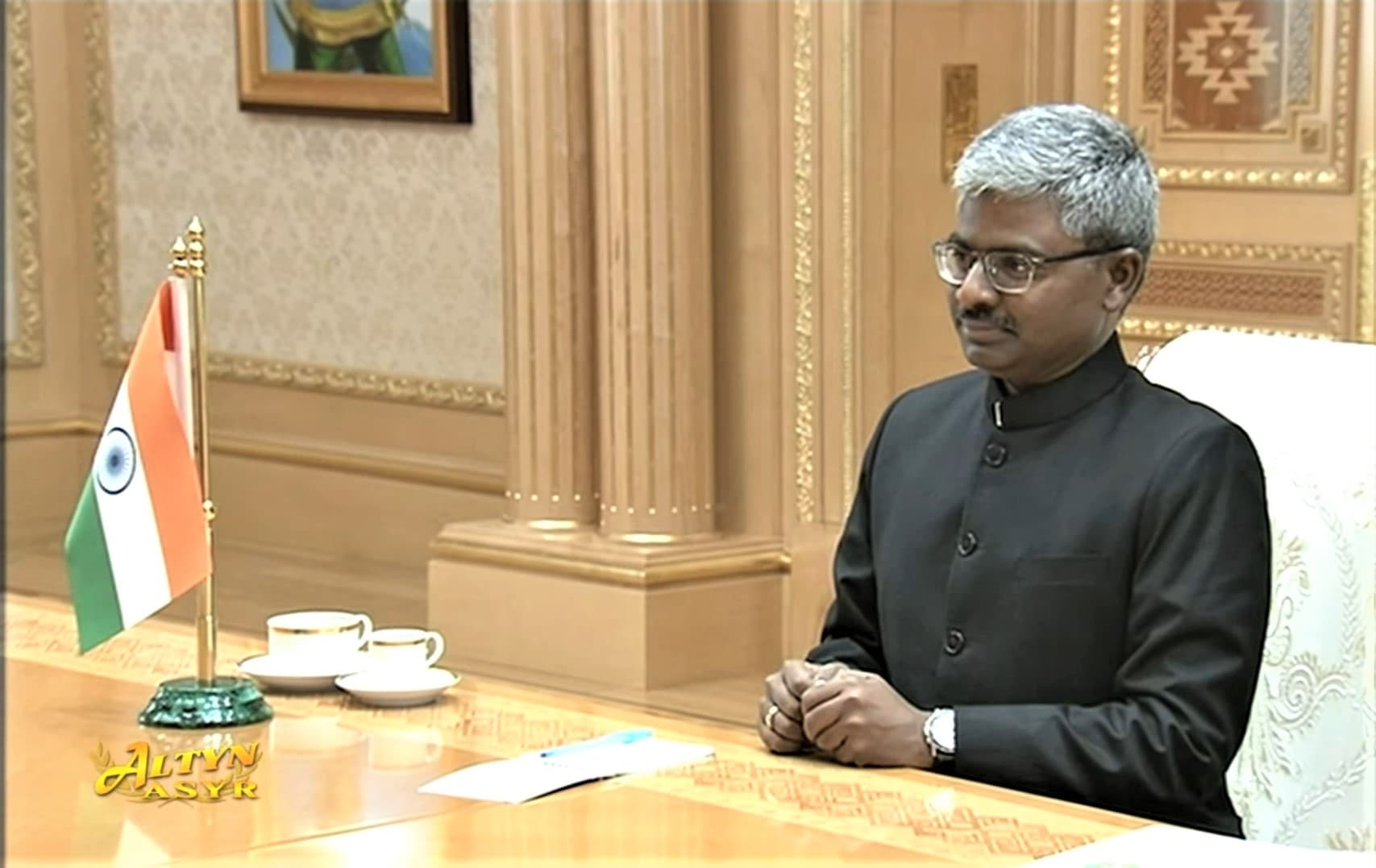 The TAPI Project and Educational Ties are the Focus of the Meeting Between the President of Turkmenistan and the New Indian Ambassador