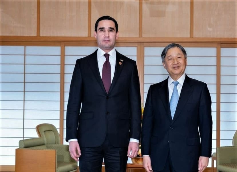 president-turkmenistan-met-emperor-japan