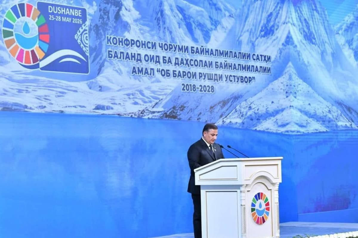 Туркменистан продвигает в Душанбе инициативы по управлению водными ресурсами Центральной Азии
