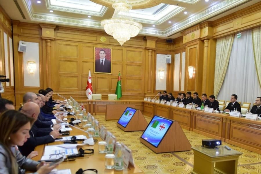 Turkmenistan and Georgia Held the 5th Meeting of the Intergovernmental Commission in Ashgabat